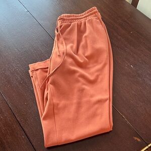 Ann Taylor Factory Vibrant Orange Joggers